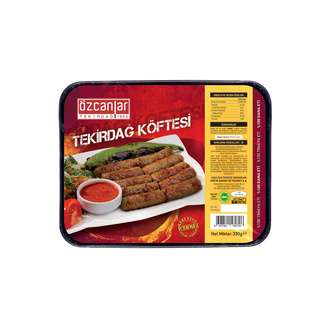 Özcanlar Köfte Donuk Tekirdağ Köftesi 330 g