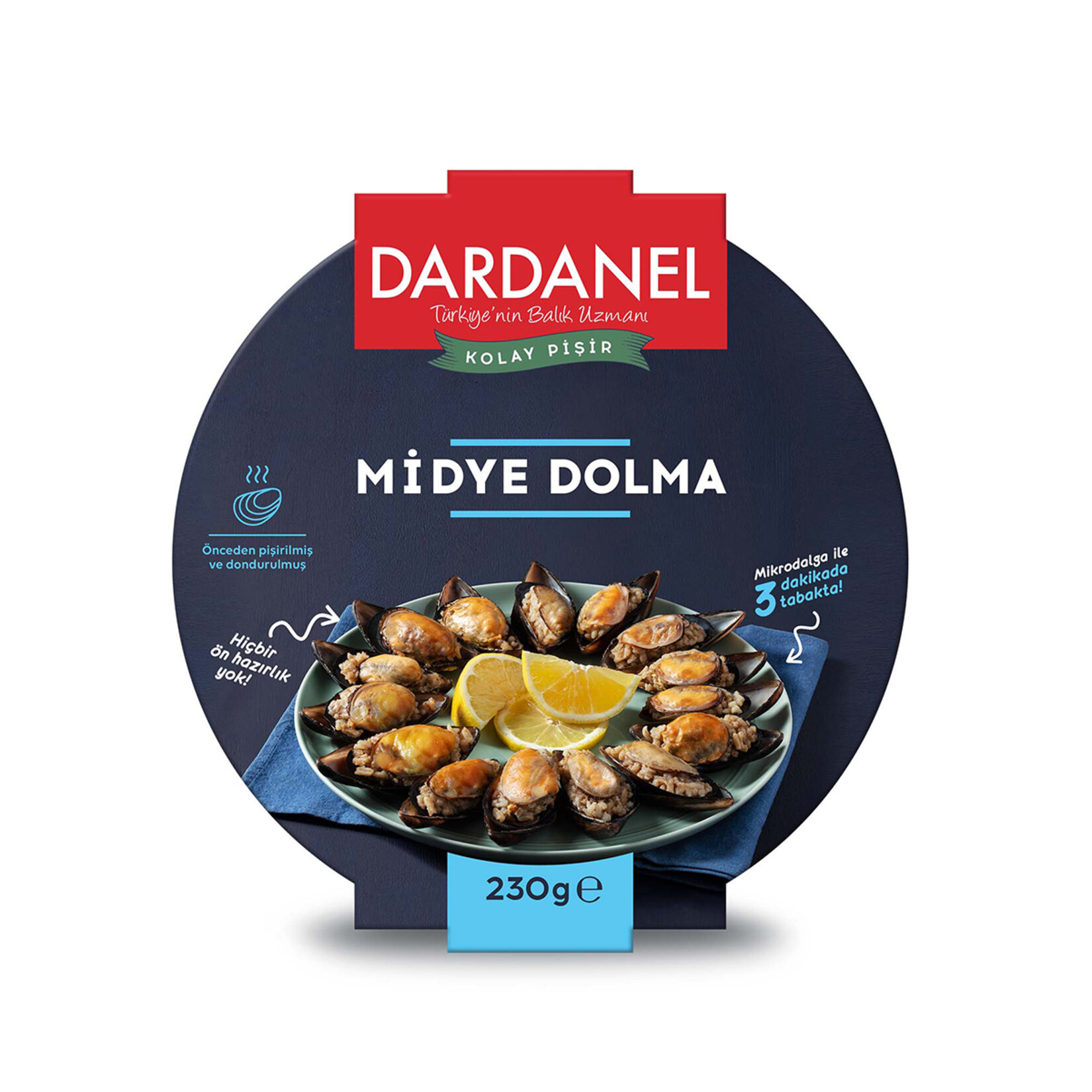 Dardanel Kolay Pişir Midye Dolma 230 G - Görsel 1