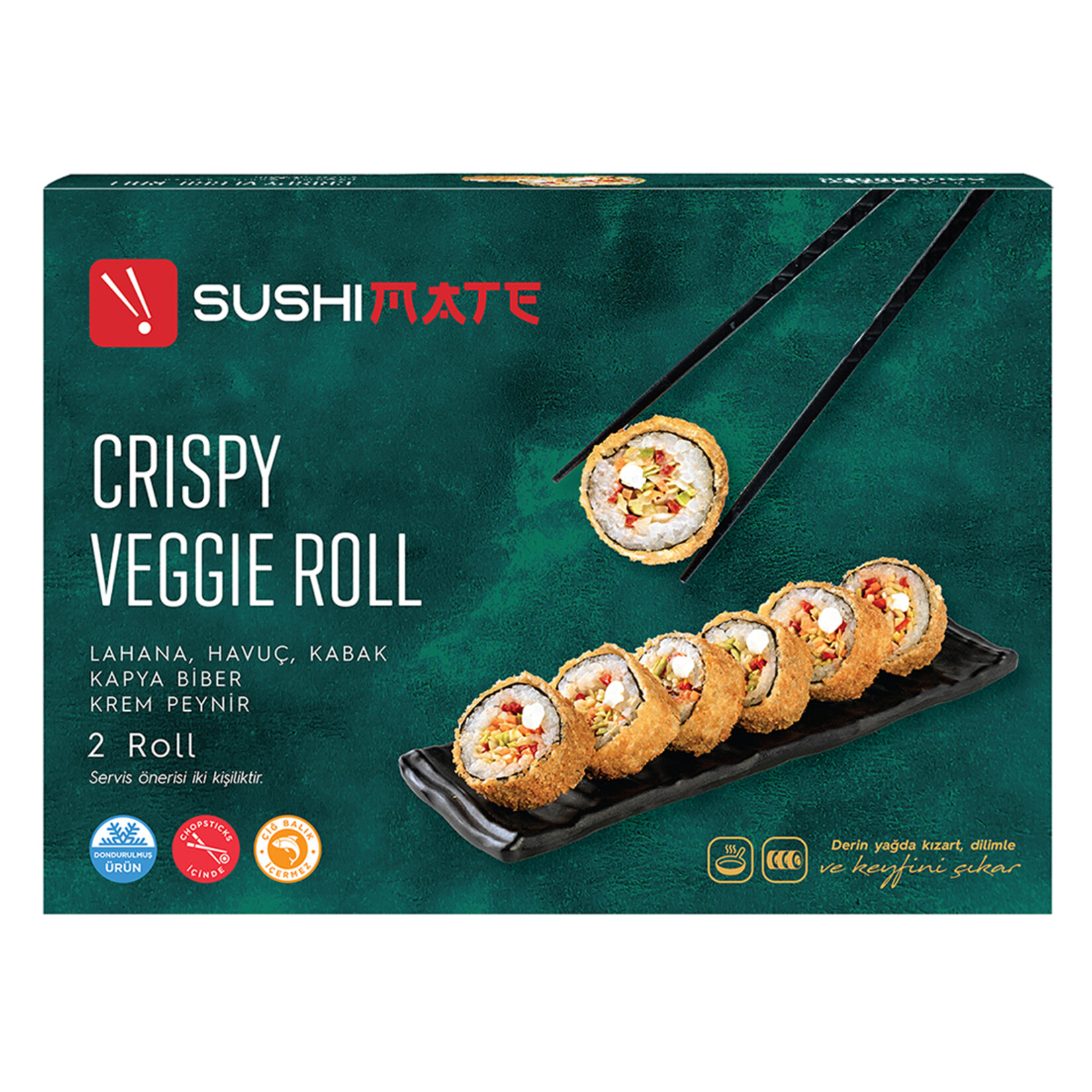 Sushimate Crispy Veggie Roll 480 G