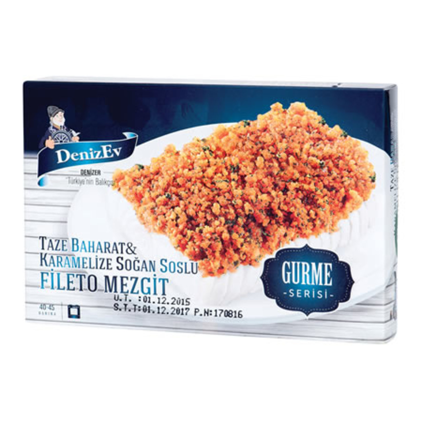 Denizev Soslu Alaska  Mezgit Fileto  400 G