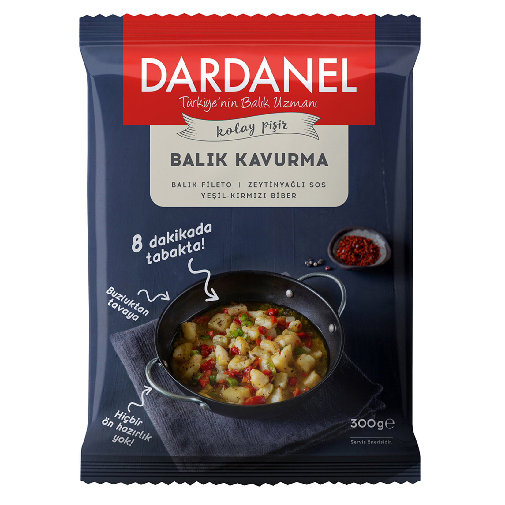 Dardanel Kolay Pişir Balık Kavurma 300 G - Görsel 1