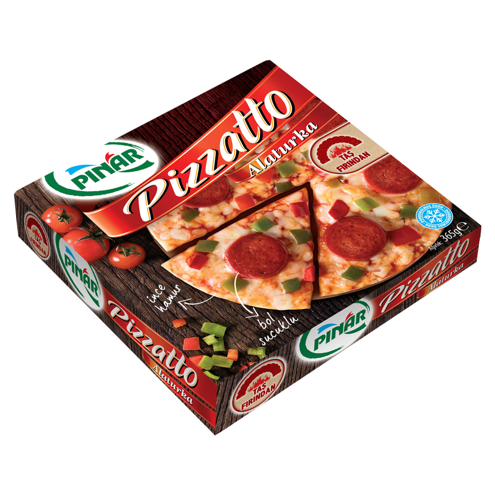 Pınar Pizza Pizzatto Alaturka 365 G