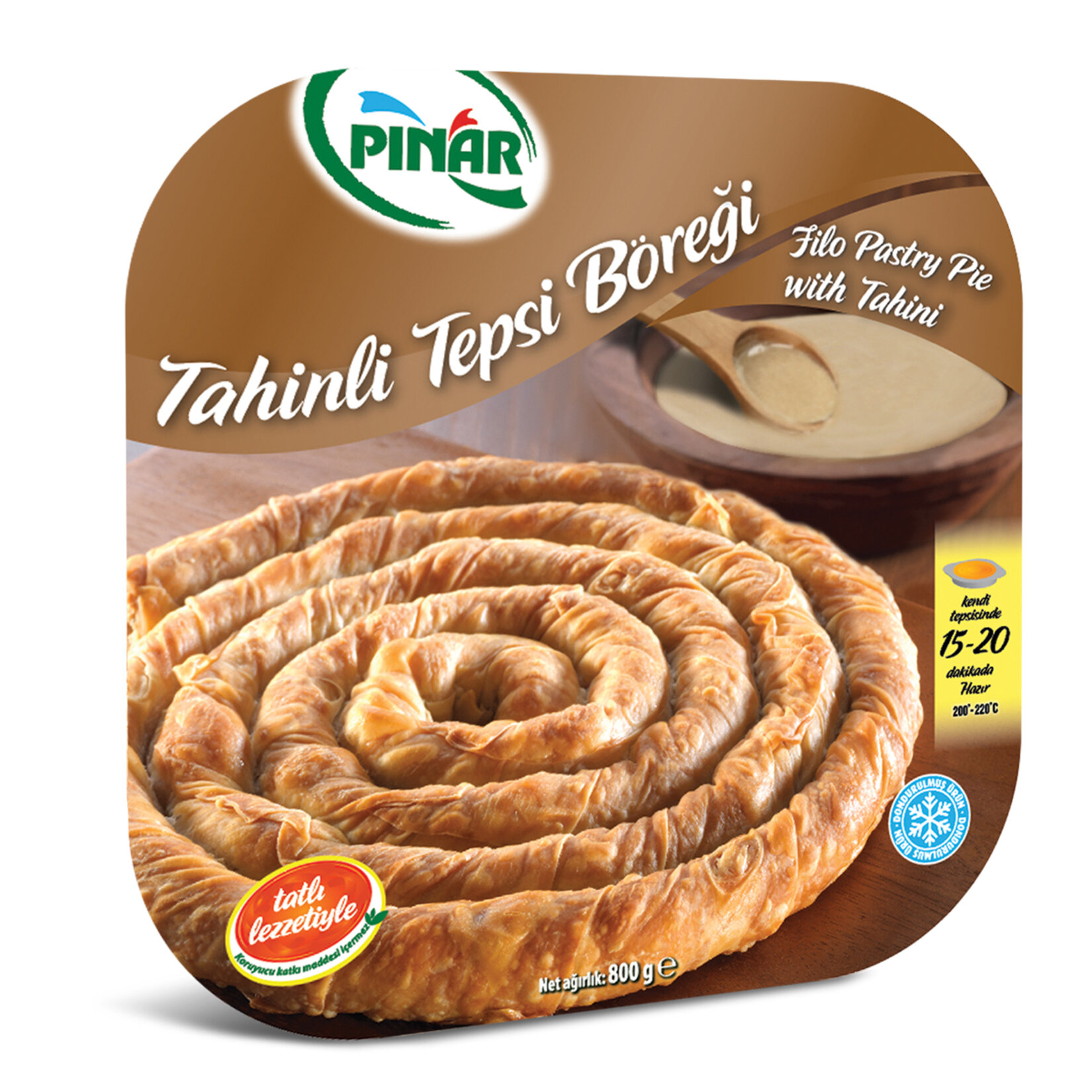 Pınar Tahinli Tepsi Böreği 800 G