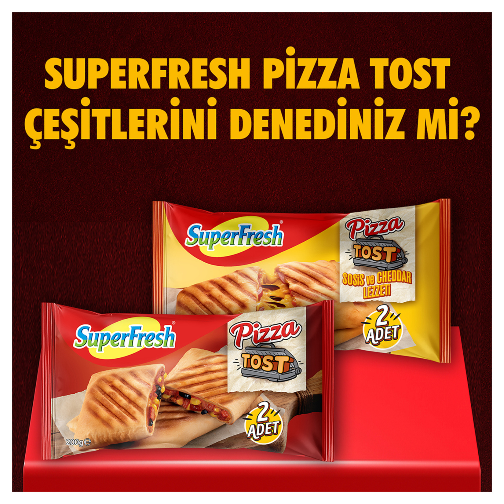 Superfresh Pizza Tost Klasik 200G - Görsel 3