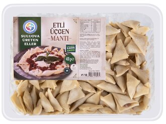 Suluova Üreten Eller Etli Üçgen Mantı 400 g