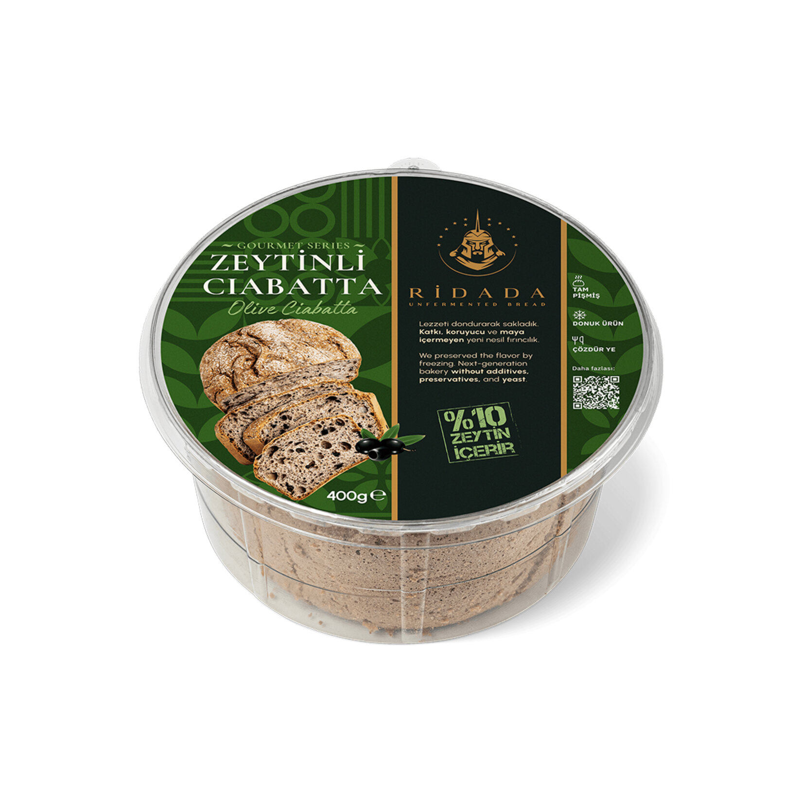 Ridada Zeytinli Ciabatta 400 G