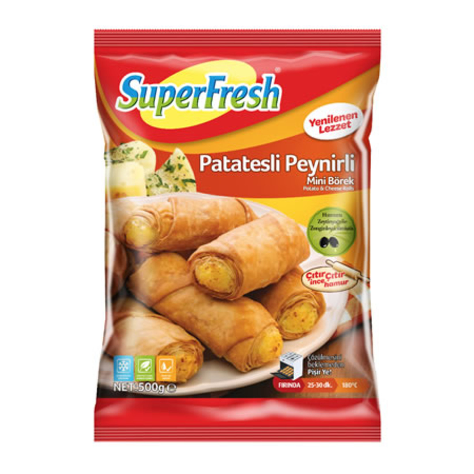 Superfresh İkramlık Patatesli Mini 500 G