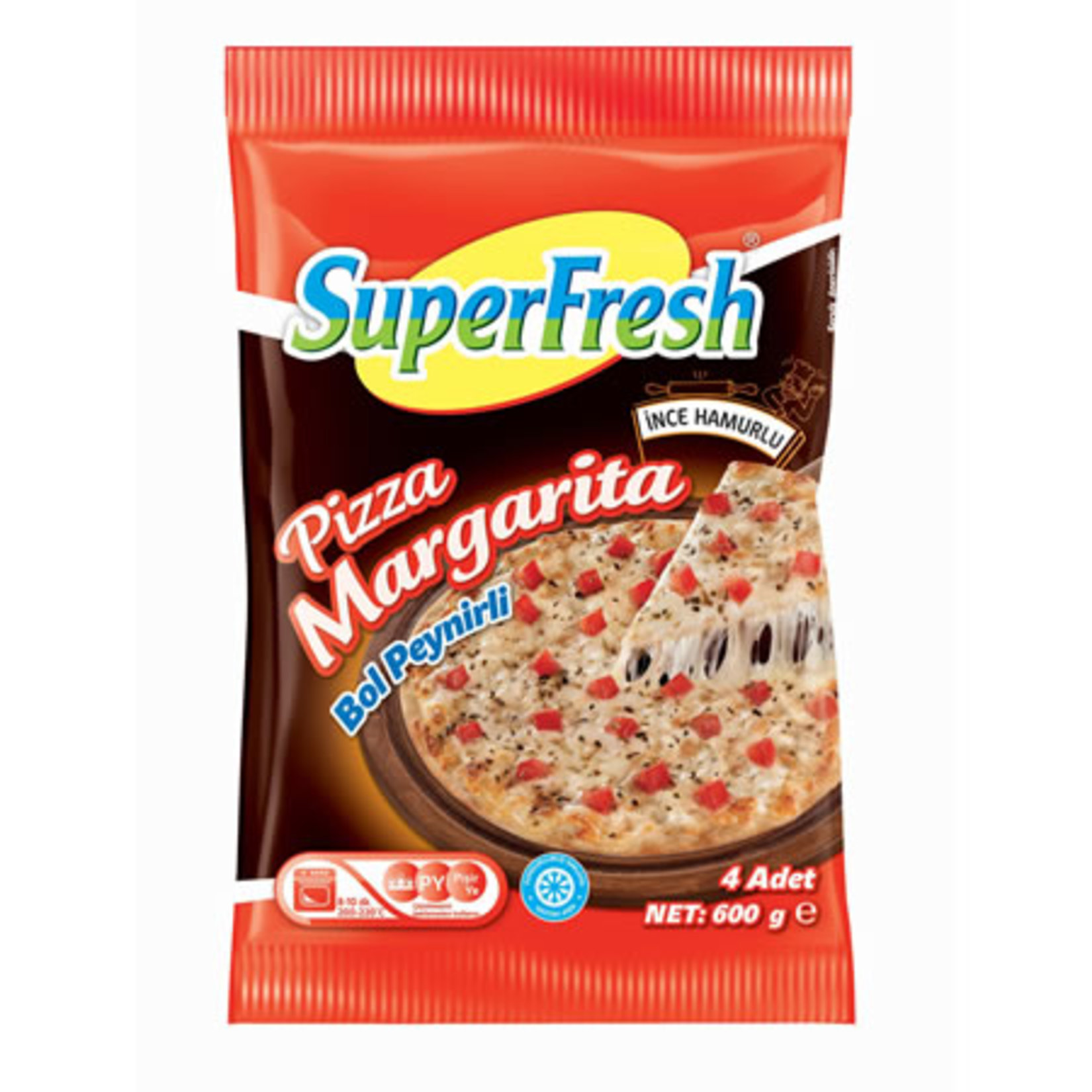 Superfresh Pizza Margarita 600 G