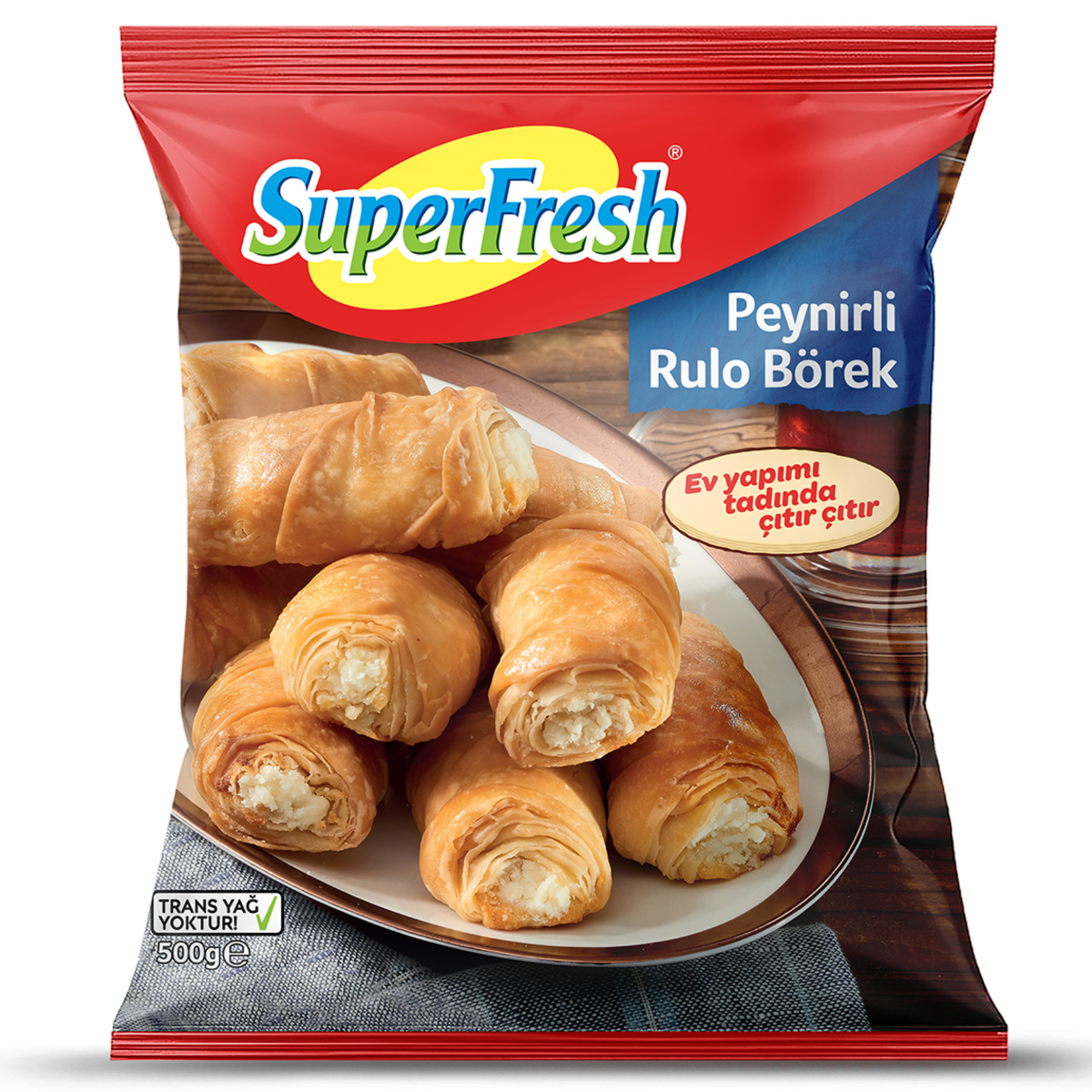 Superfresh Peynirli Rulo Börek 500 G - Görsel 1