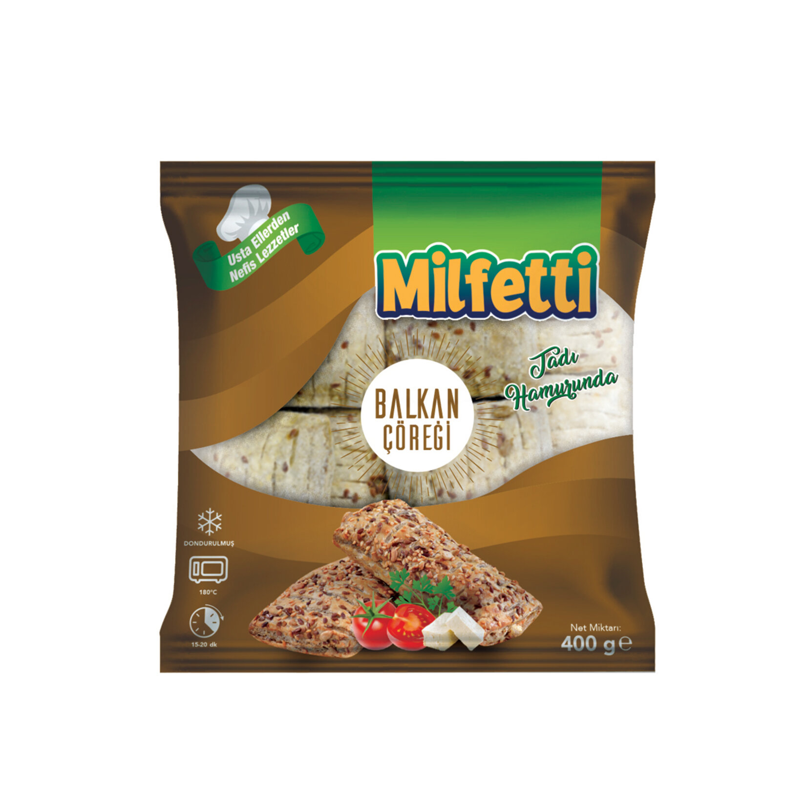 Milfetti Mini Balkan Çöreği 400 G