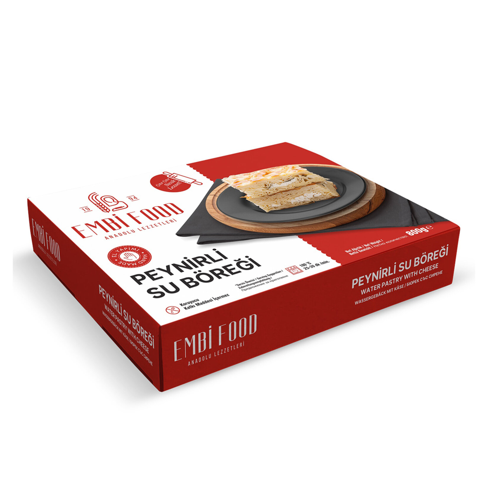 Embi Peynirli Su Böreği 800 G - Görsel 1