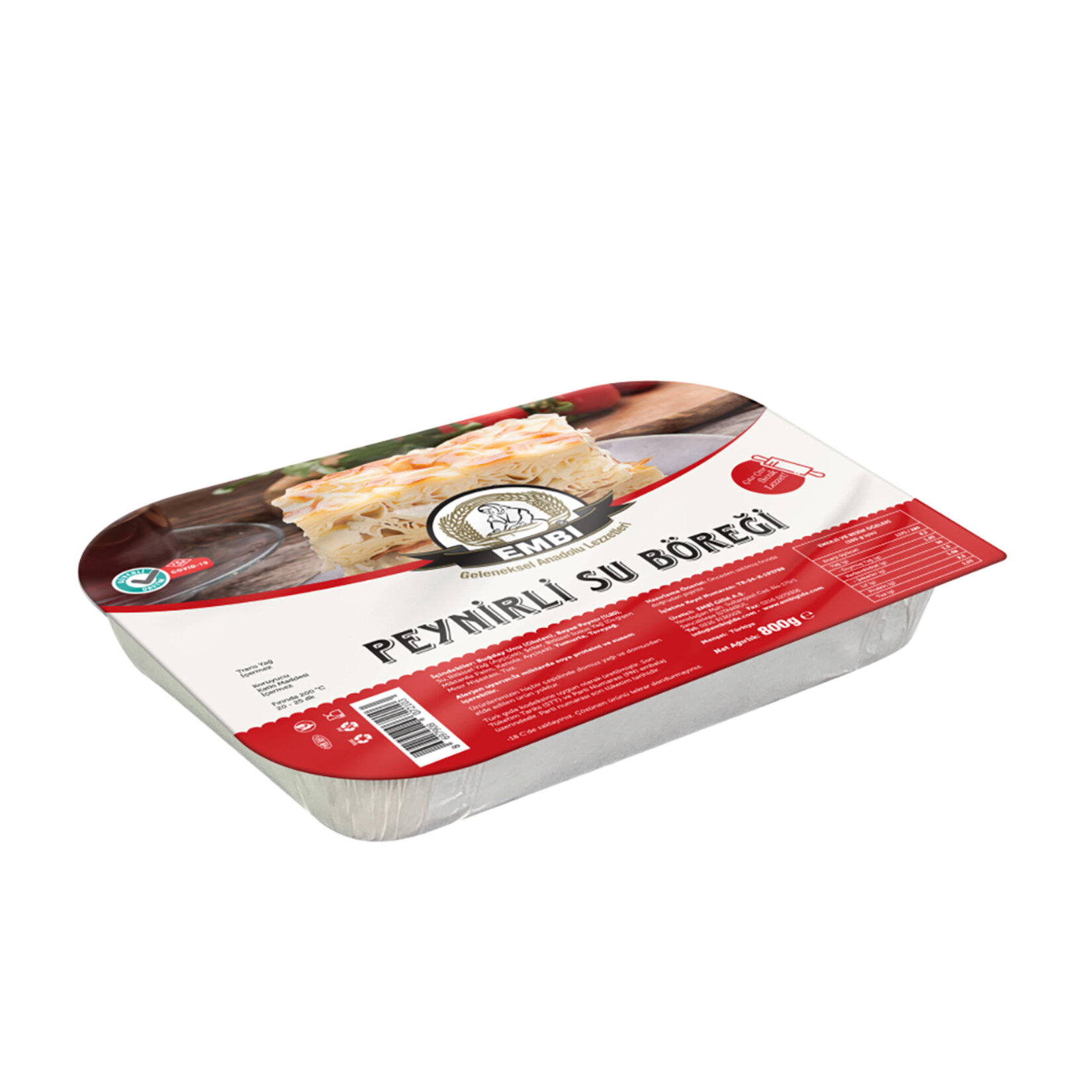 Embi Peynirli Su Böreği 800 G - Görsel 2