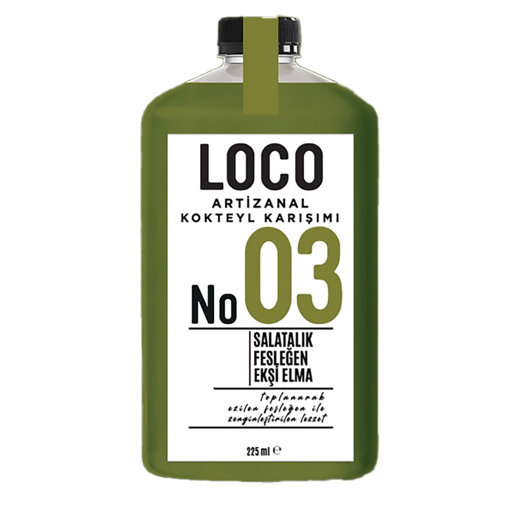 Loco No:03 Salatalık Fesleğen 225 Ml