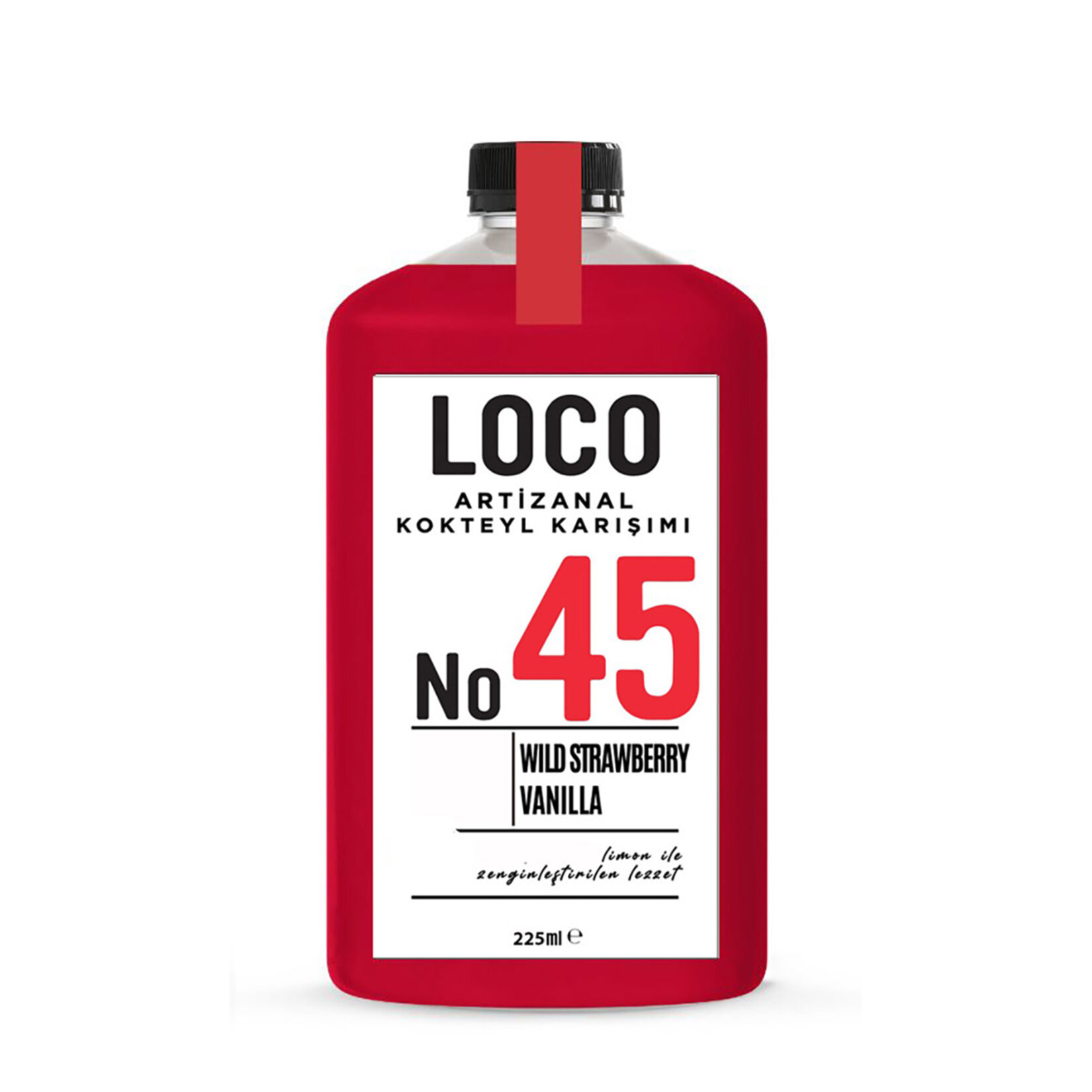 Loco No:45 Wild Strawberry Vanilla 225 Ml