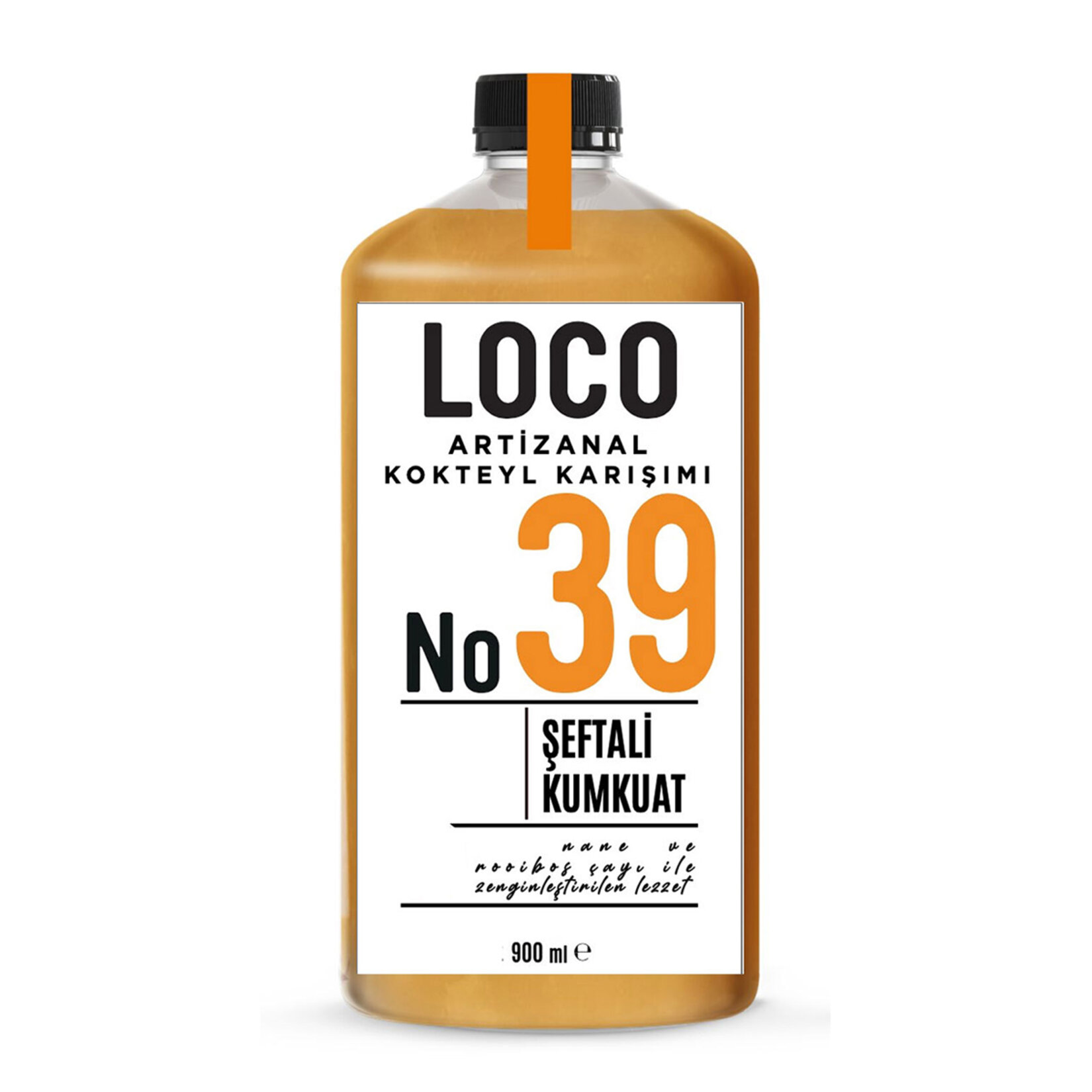 Loco No:39 Şeftali Kumkuat 900 Ml