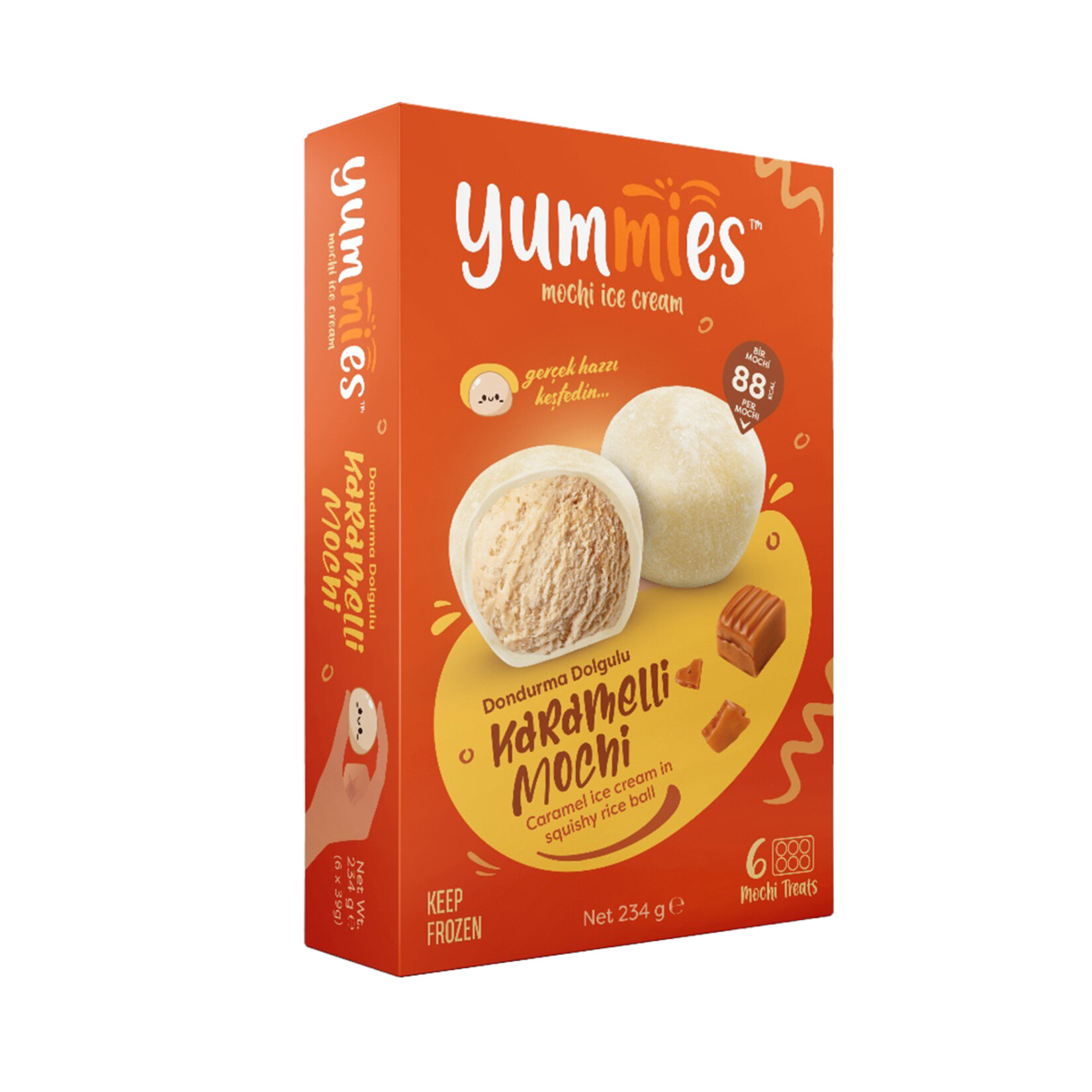 Yummies Karamelli Mochi 234 G