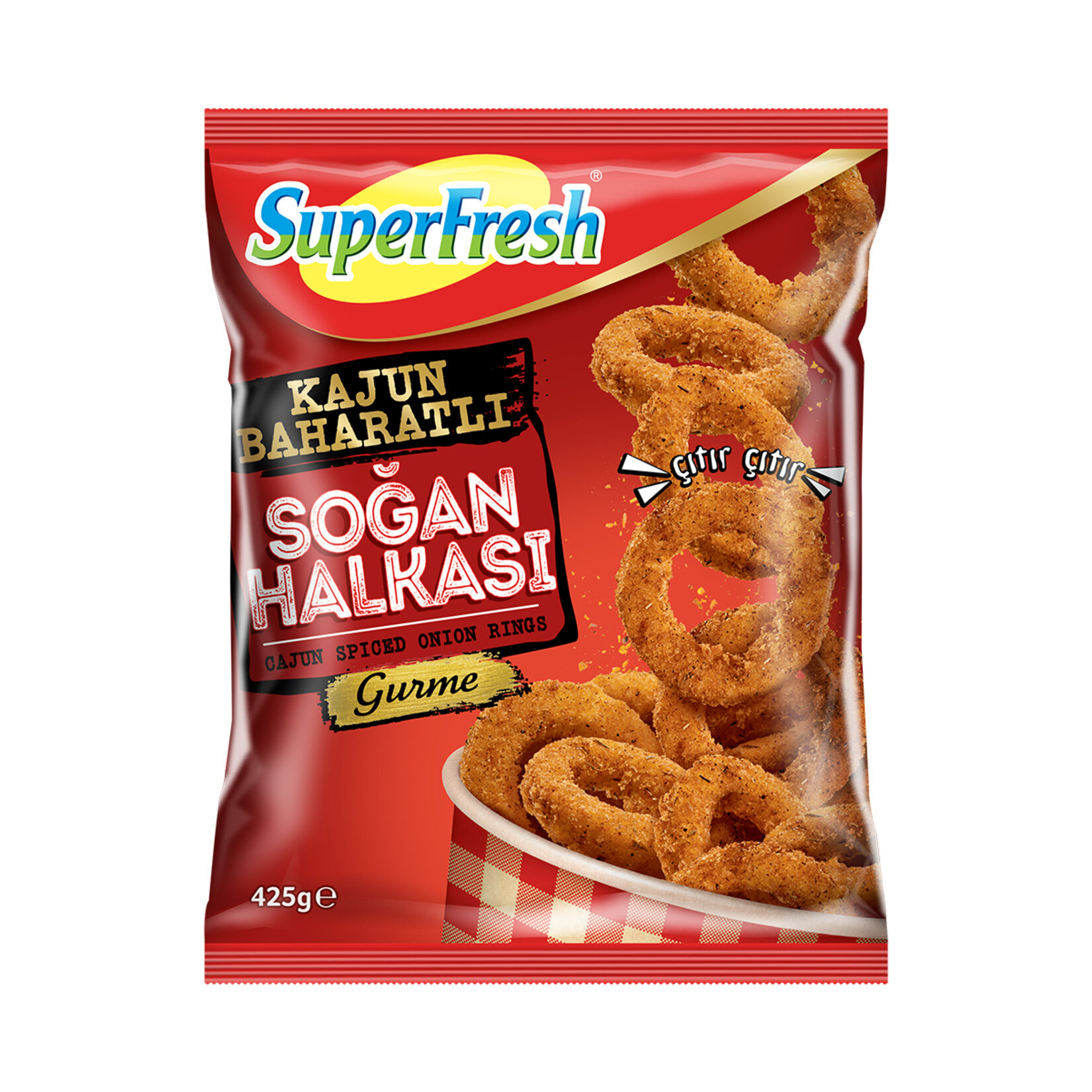 SuperFresh Gurme Soğan Halkası 450 G