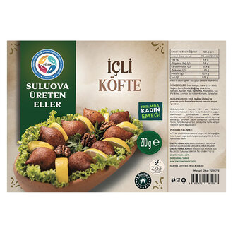 Suluova Üreten Eller İçli Köfte 210 g