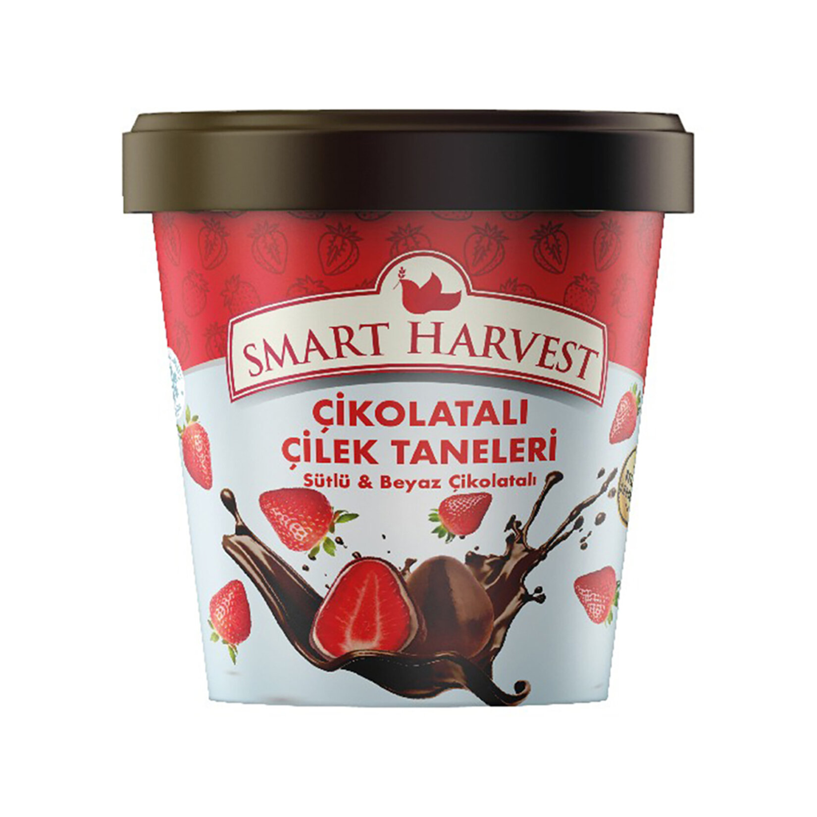 Smart Harvest Dondurulmuş Çikolatalı Çilek Taneleri 150 G