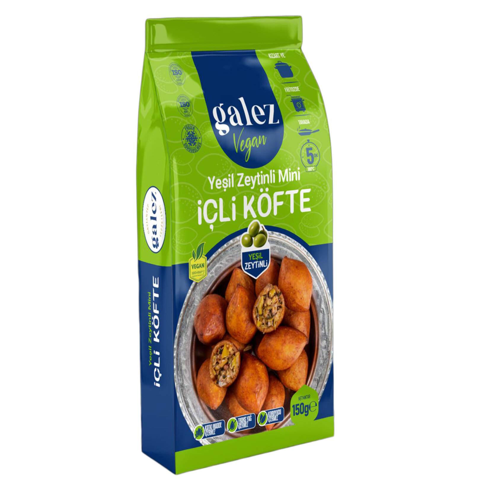 Galez Yeşil Zeytinli Mini İçli Köfte 200 G