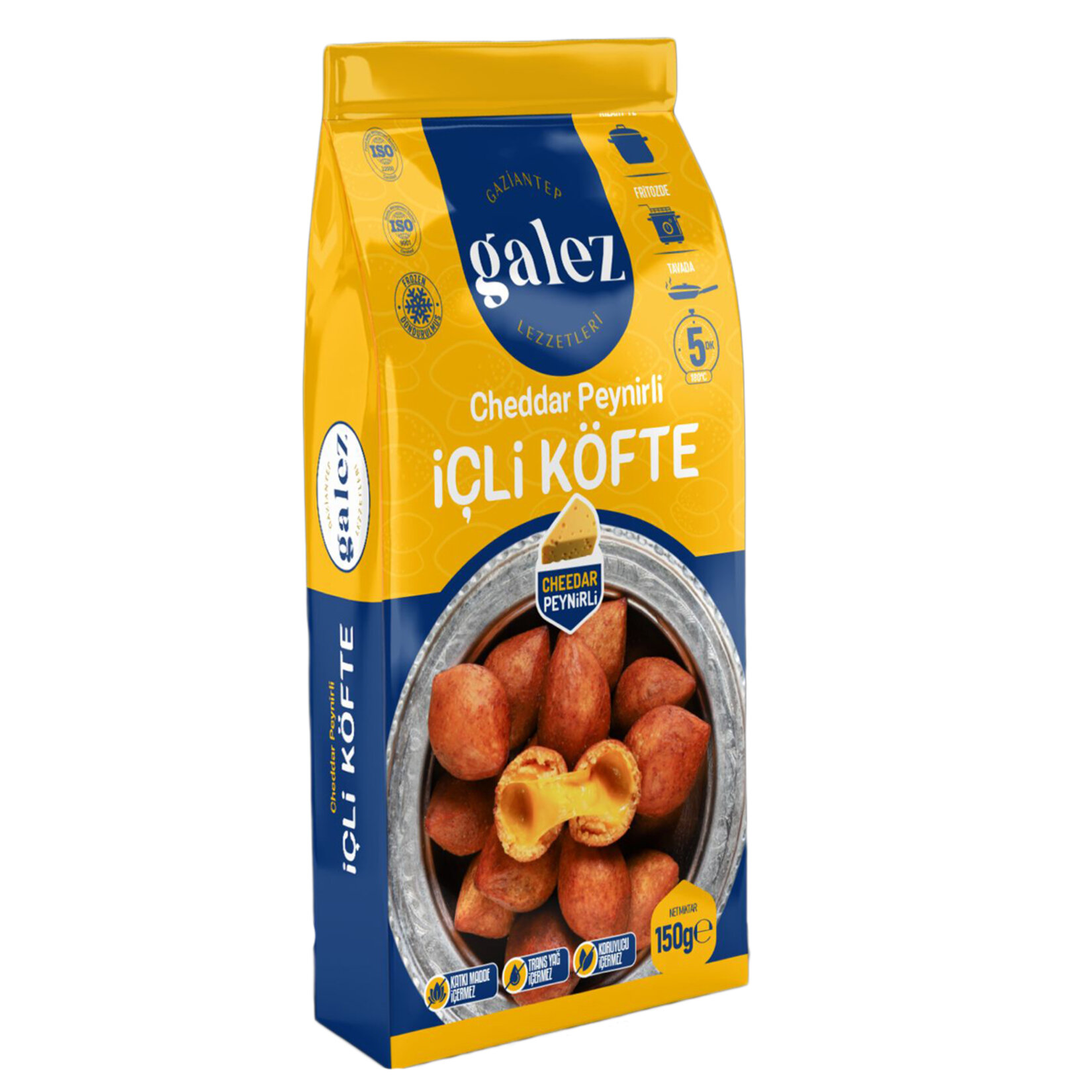 Galez Cheddar Peynirli Mini İçli Köfte 200 G