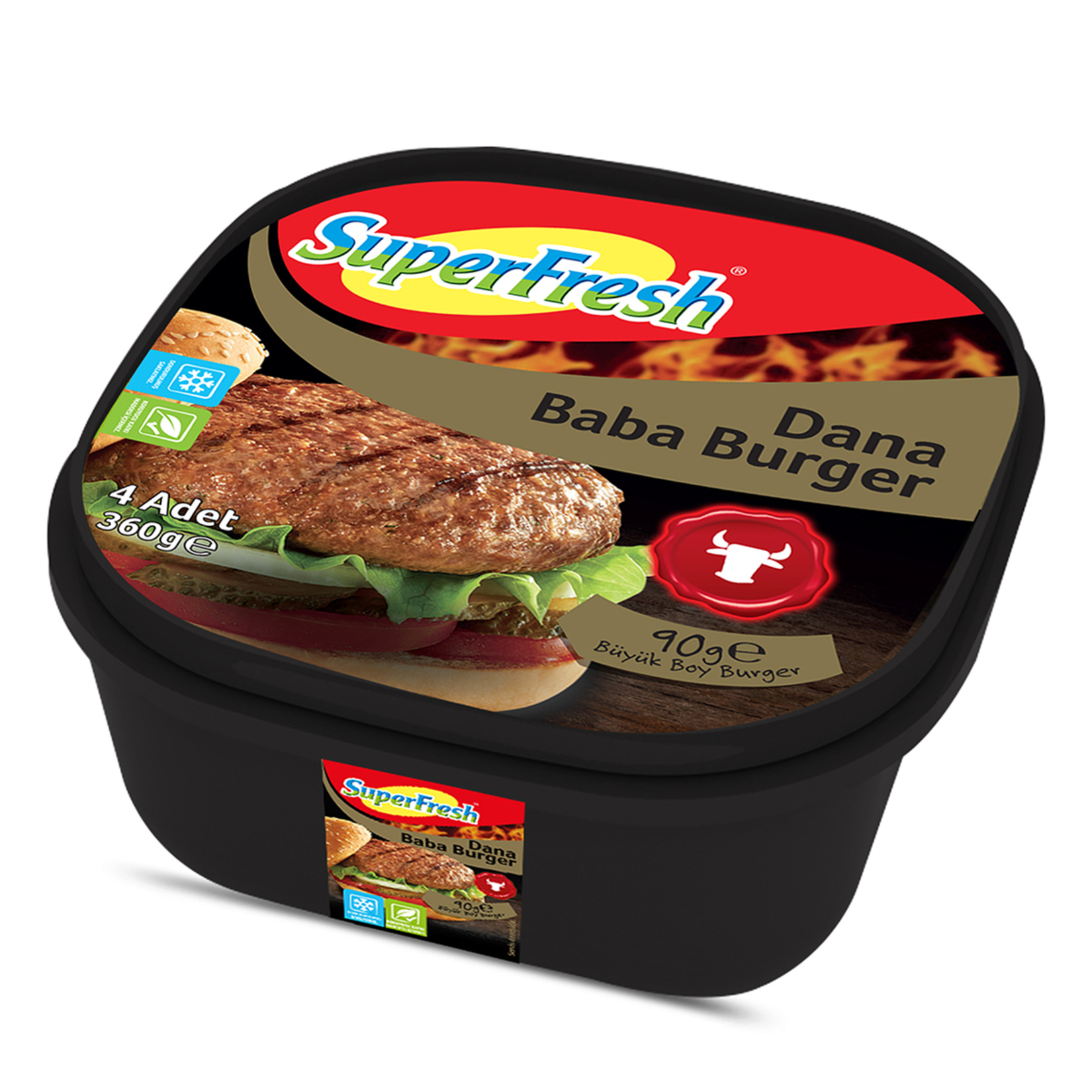 Superfresh Baba Burger 360 G - Görsel 1