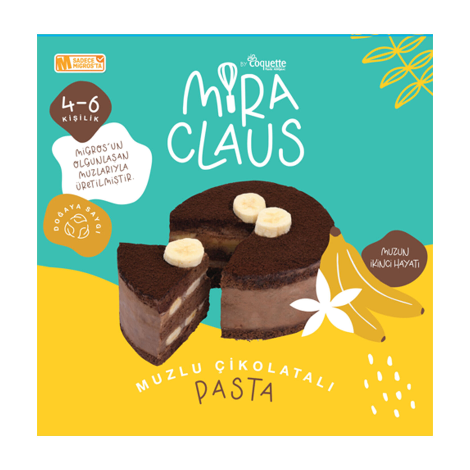 Mira Claus Muzlu Çikolatalı Pasta 650 G