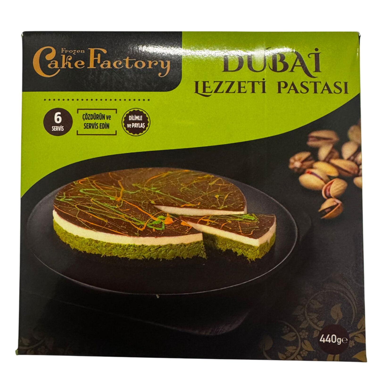Frozen Cake Factory Dubai Lezzeti Pasta 440 G