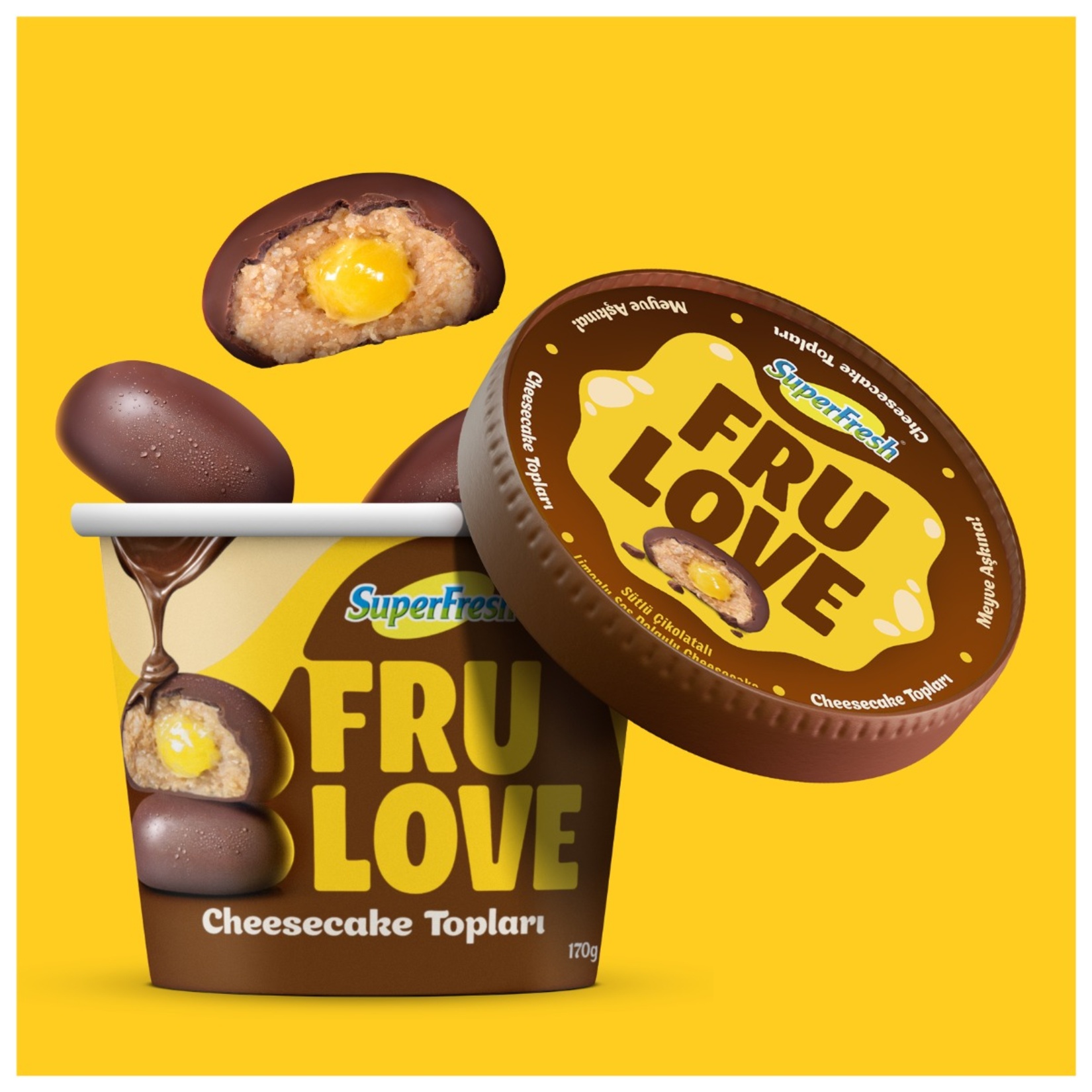 Superfresh Frulove Cheesecake Topları 170 G - Görsel 2