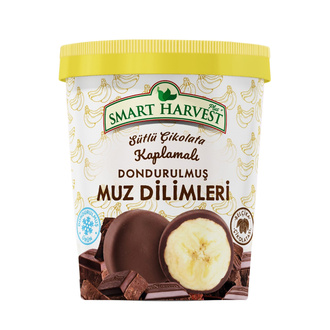 Smart Harvest Sütlü Çikolata Kaplı Muz Dilimleri 150 g