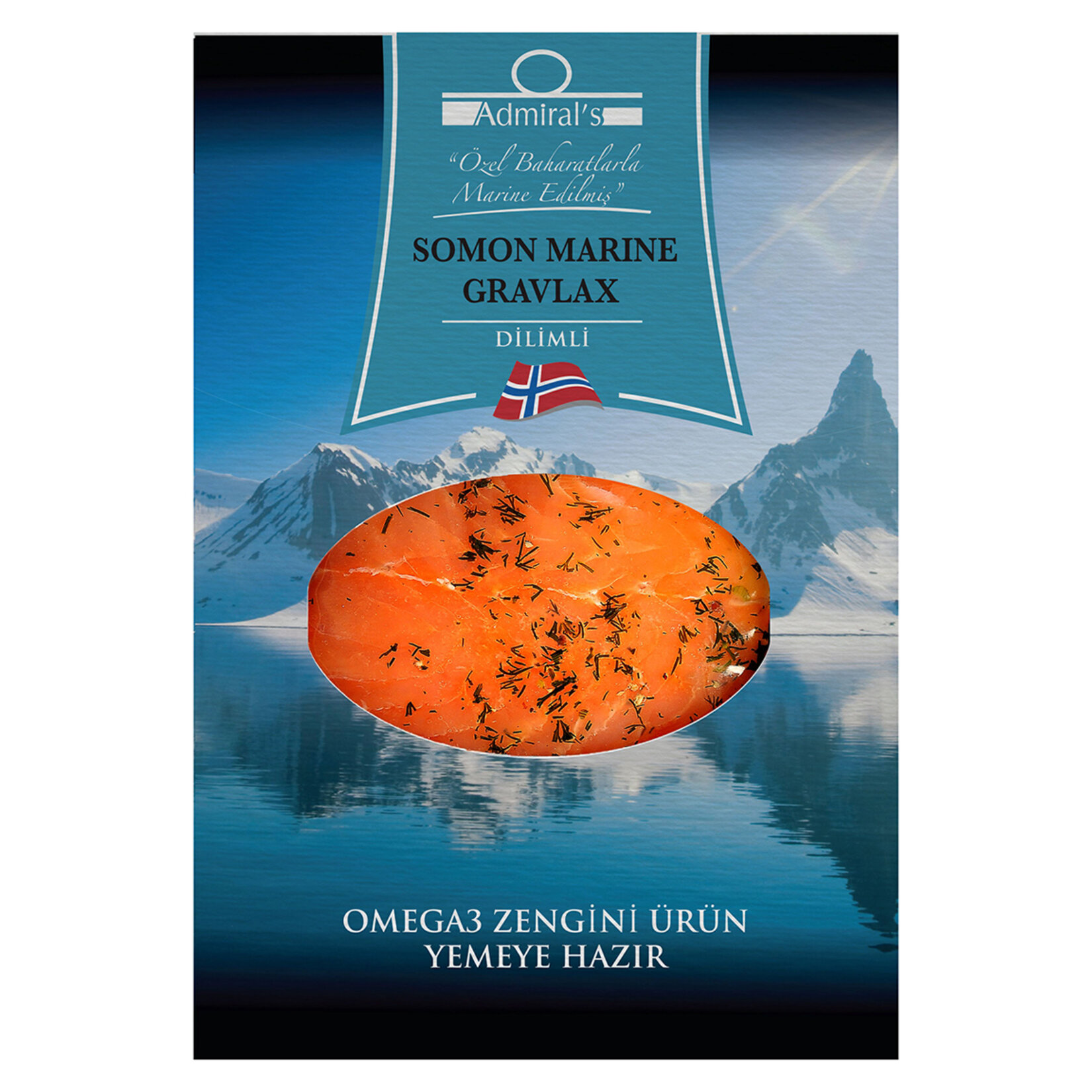 Admirals Somon Marine Gravlax 100 G