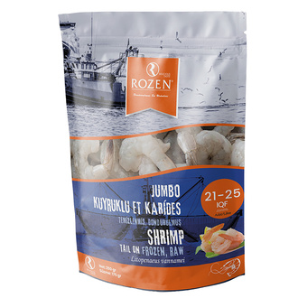 Rozen 21/25 Kuyruklu Et Karides Litopenaeus Vannamei Net 250 g