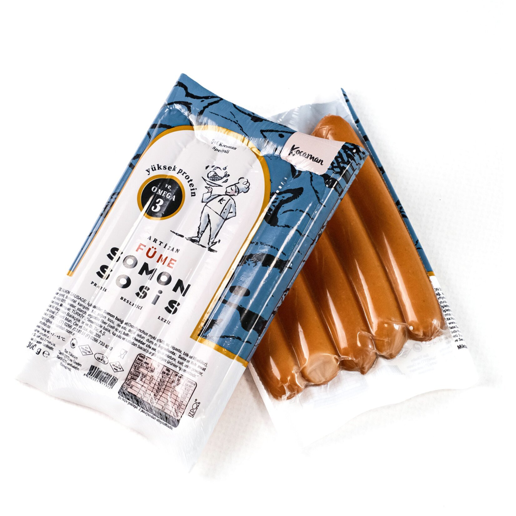 Kocaman Somon Sosis 300 G