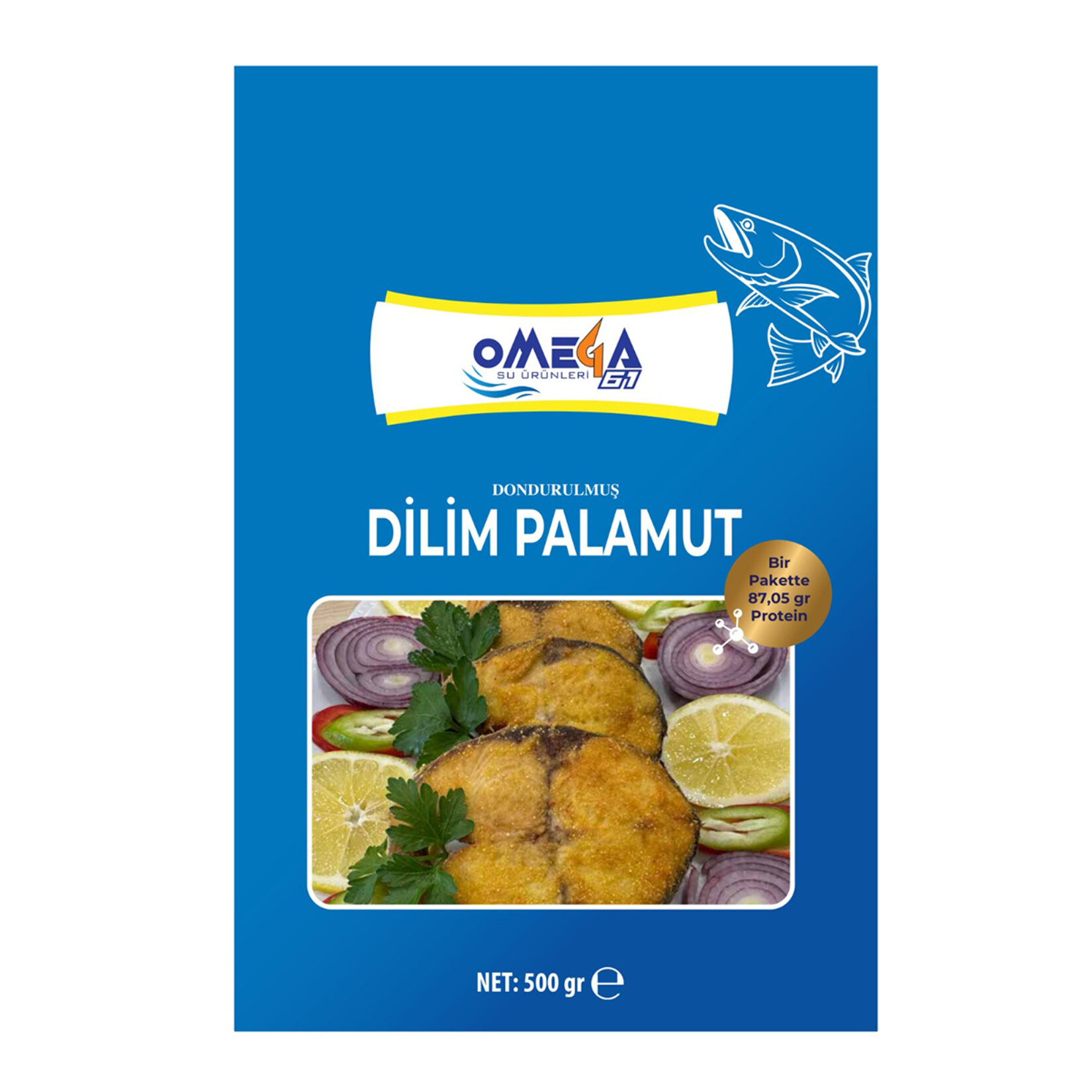 Omega 61 Dondurulmuş Dilim Palamut 500 G