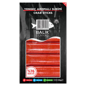 Balık Dünyası Yengeç Aromalı Surumi 90 G