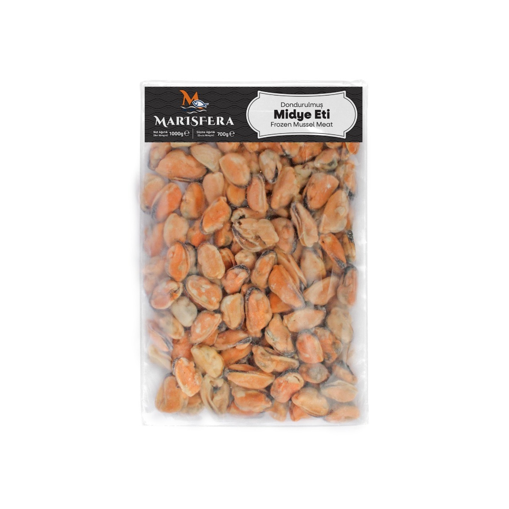 Marisfera % 30 Glaze Dondurulmuş Midye Eti 1 Kg