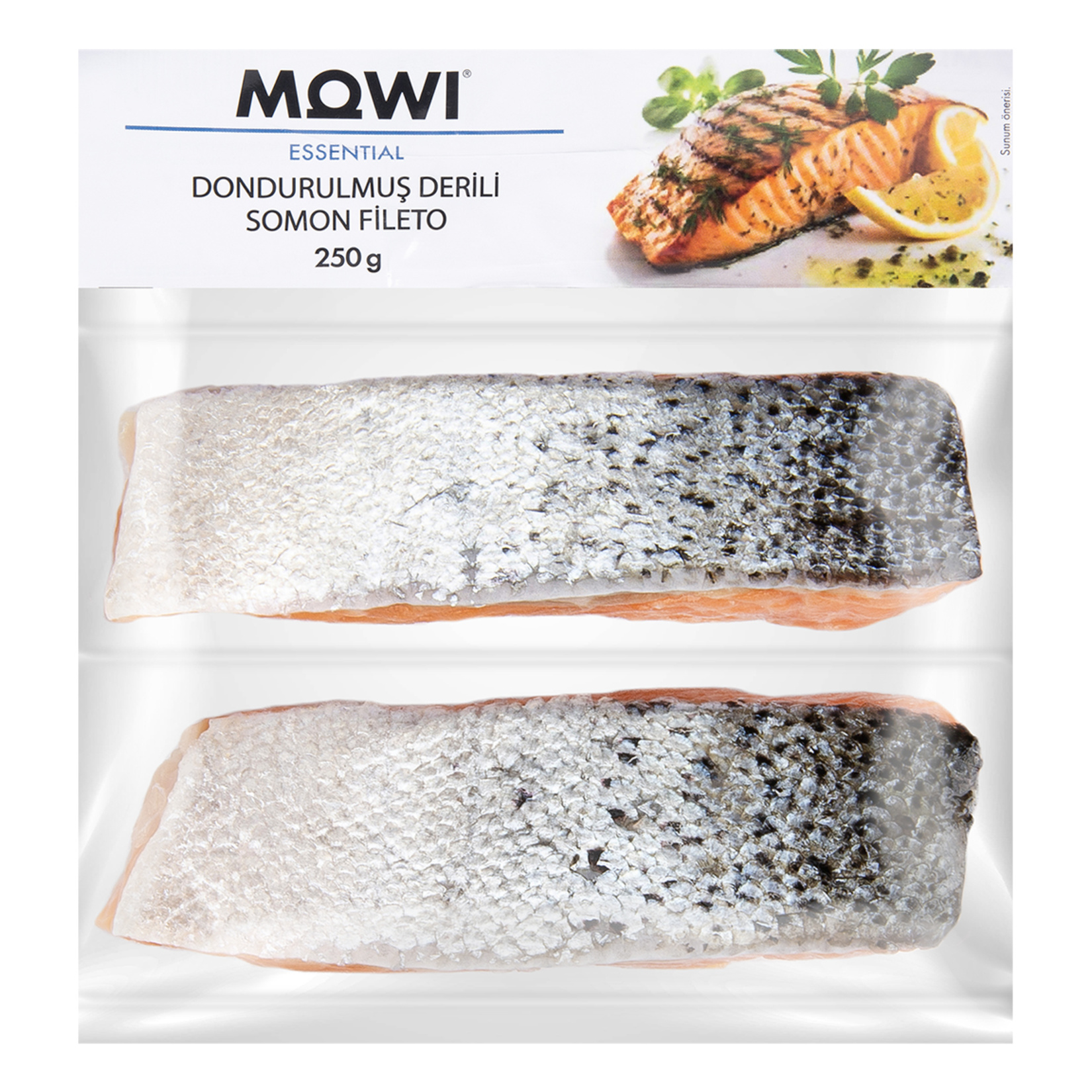 Mowi Dondurulmuş Derili Somon Fileto 250 G - Görsel 2