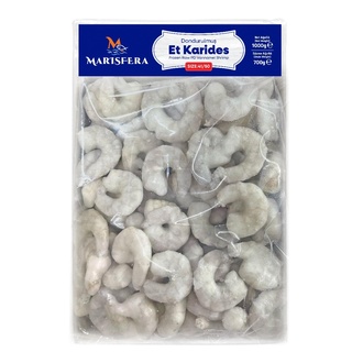 Marisfera %30 Glaze Dondurulmuş Et Karides 41/50 1 kg