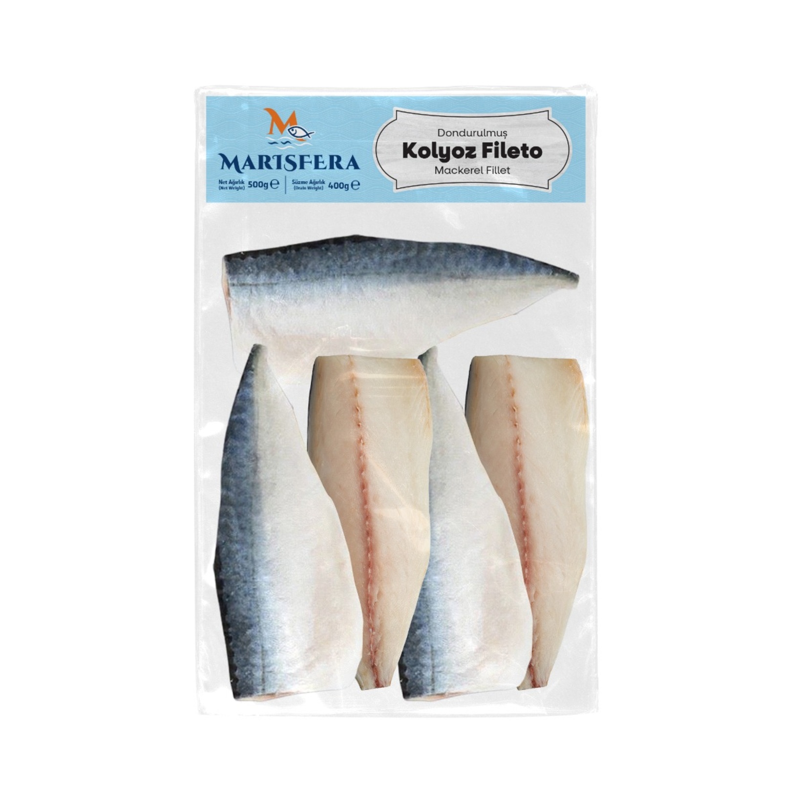 Marisfera Dondurulmuş Kolyoz Fileto 500 G