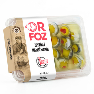 Orfoz Zeytinli Hamsi 200 g