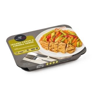 Gurmepack Izgara Tavuk & Fırında Sebze 320 G