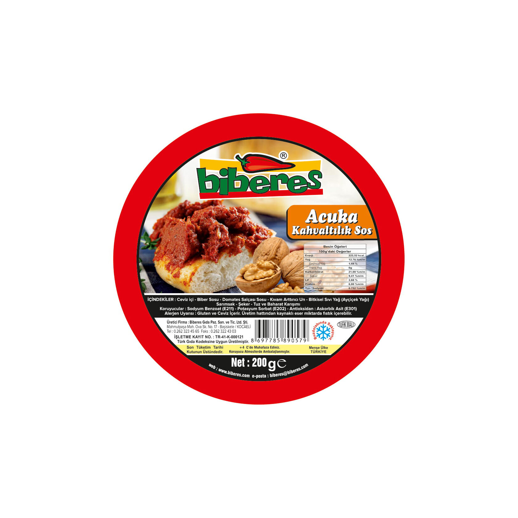 Biberes Ev Acukası 200 G