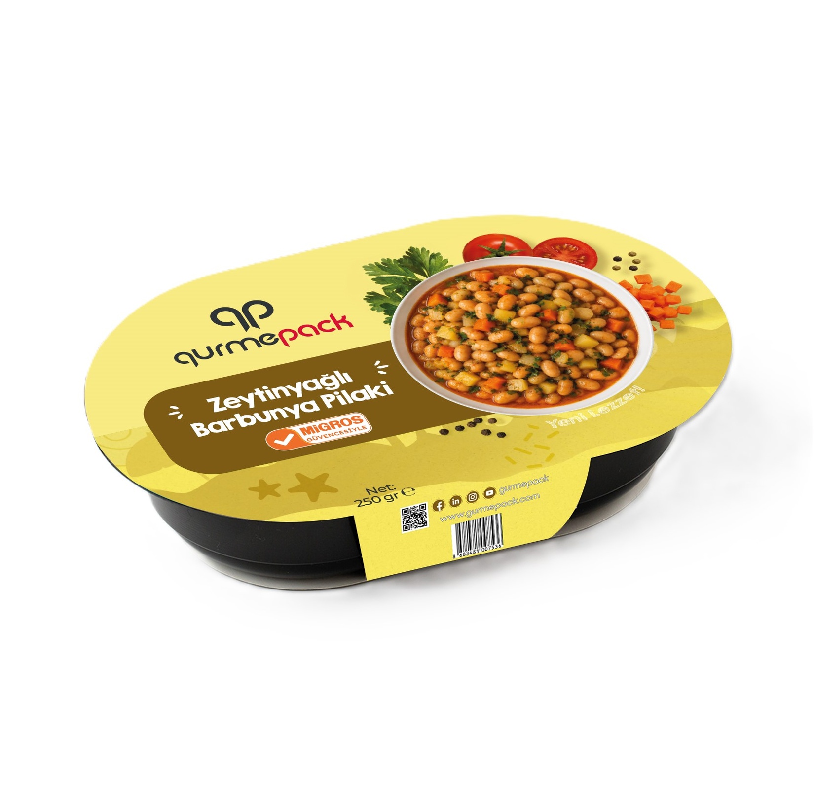 Gurmepack Zeytinyağlı Barbunya Pilaki 250 G