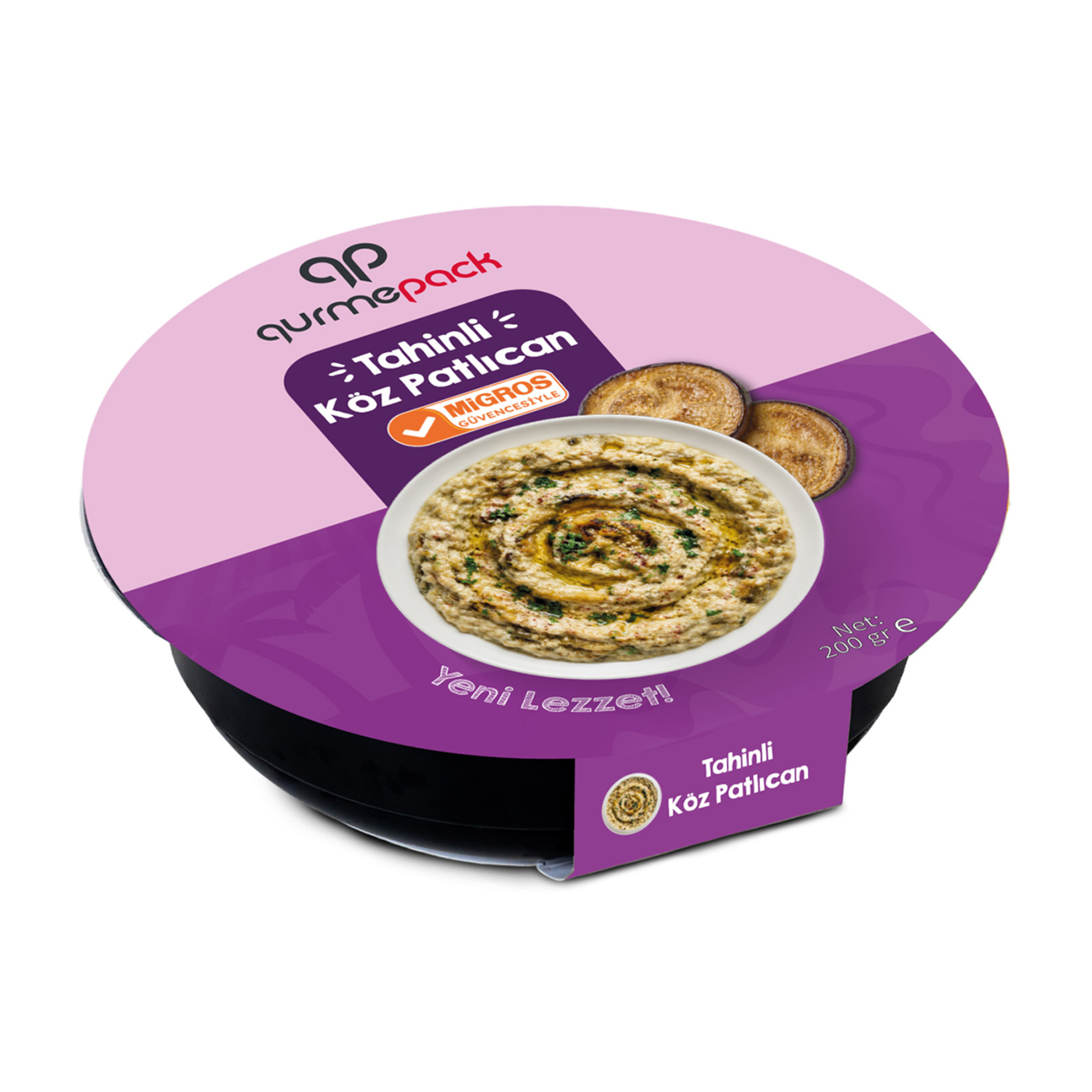 Gurmepack Tahinli Köz Patlıcan Salata 200 G