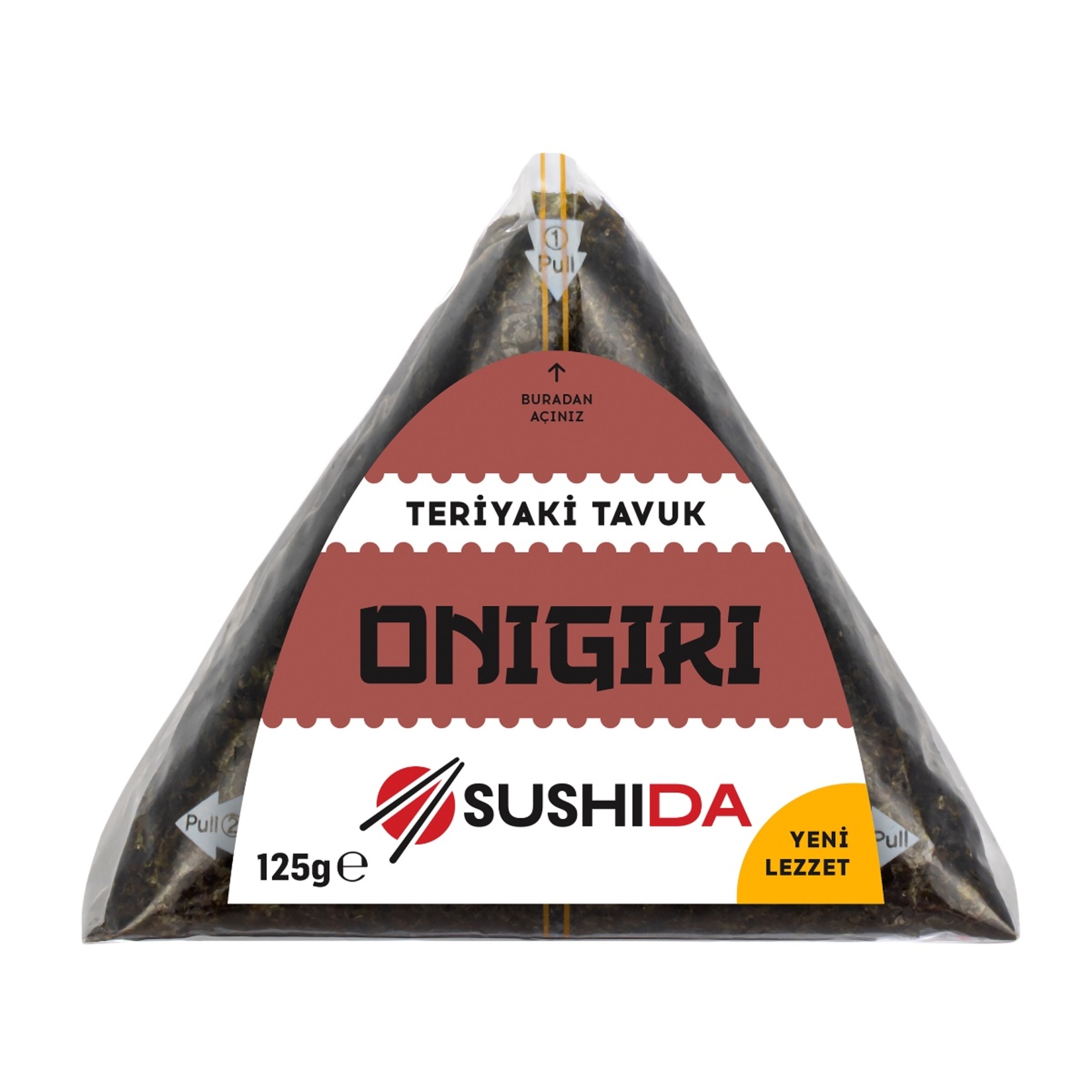 Sushida Teriyaki Tavuklu Onigiri 125 G
