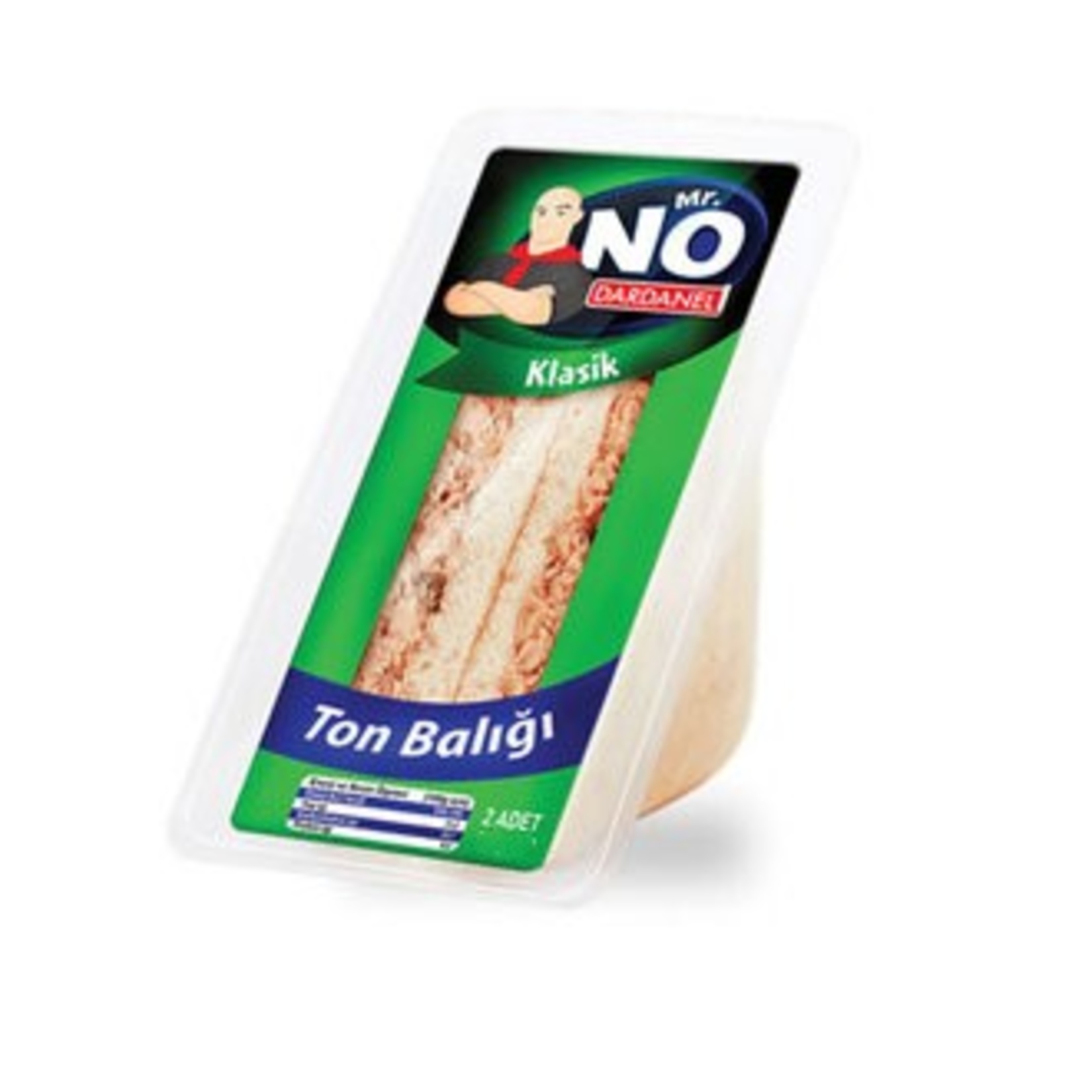 Mr. No Klasik&nbsp; Ton Balıklı Çavdar Üçgen Sandviç 120 G