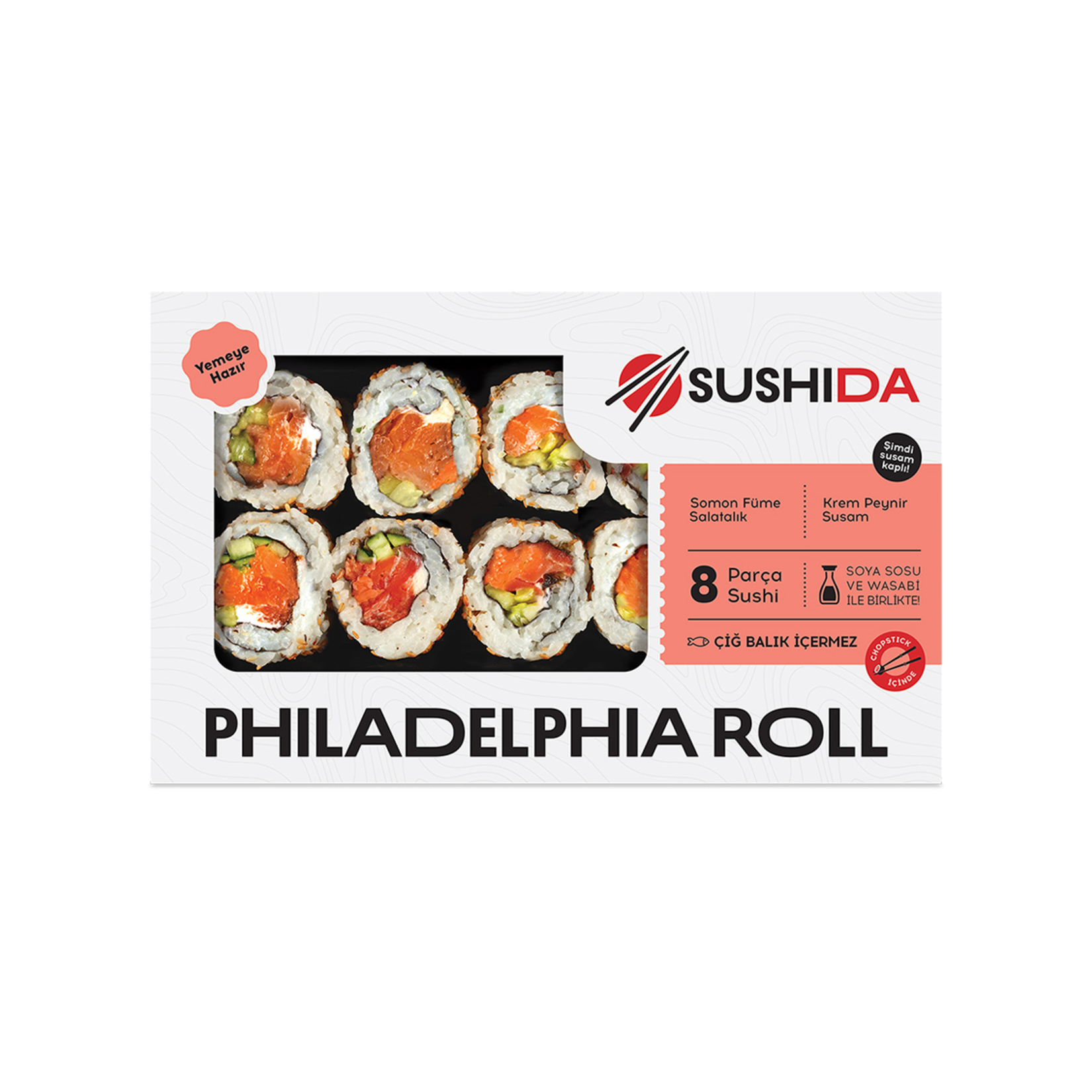 Dardanel Sushida Philadelphia Roll 205 G - Görsel 1