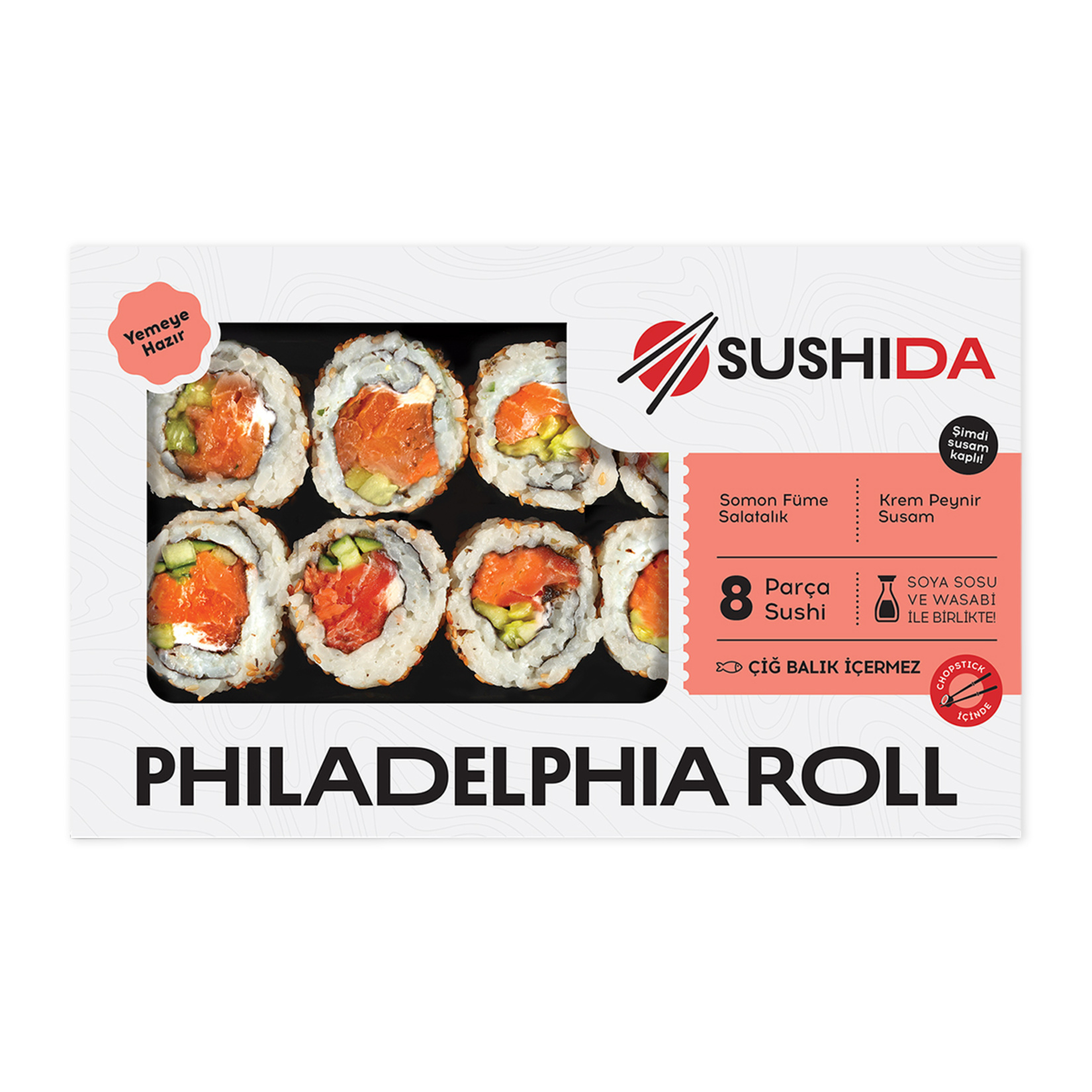 Sushida Philadelphia Roll 205 G