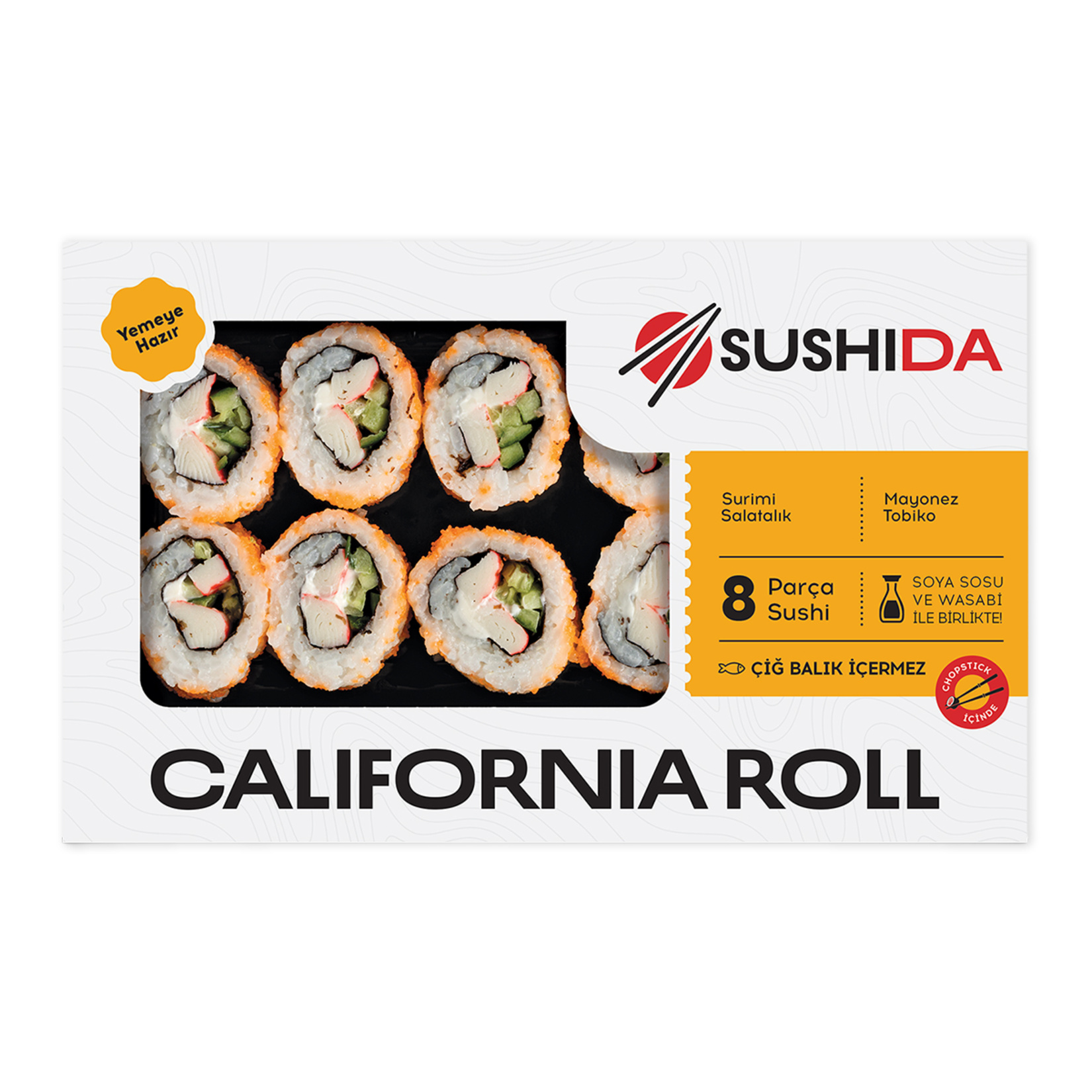 Sushida California Roll 205 G