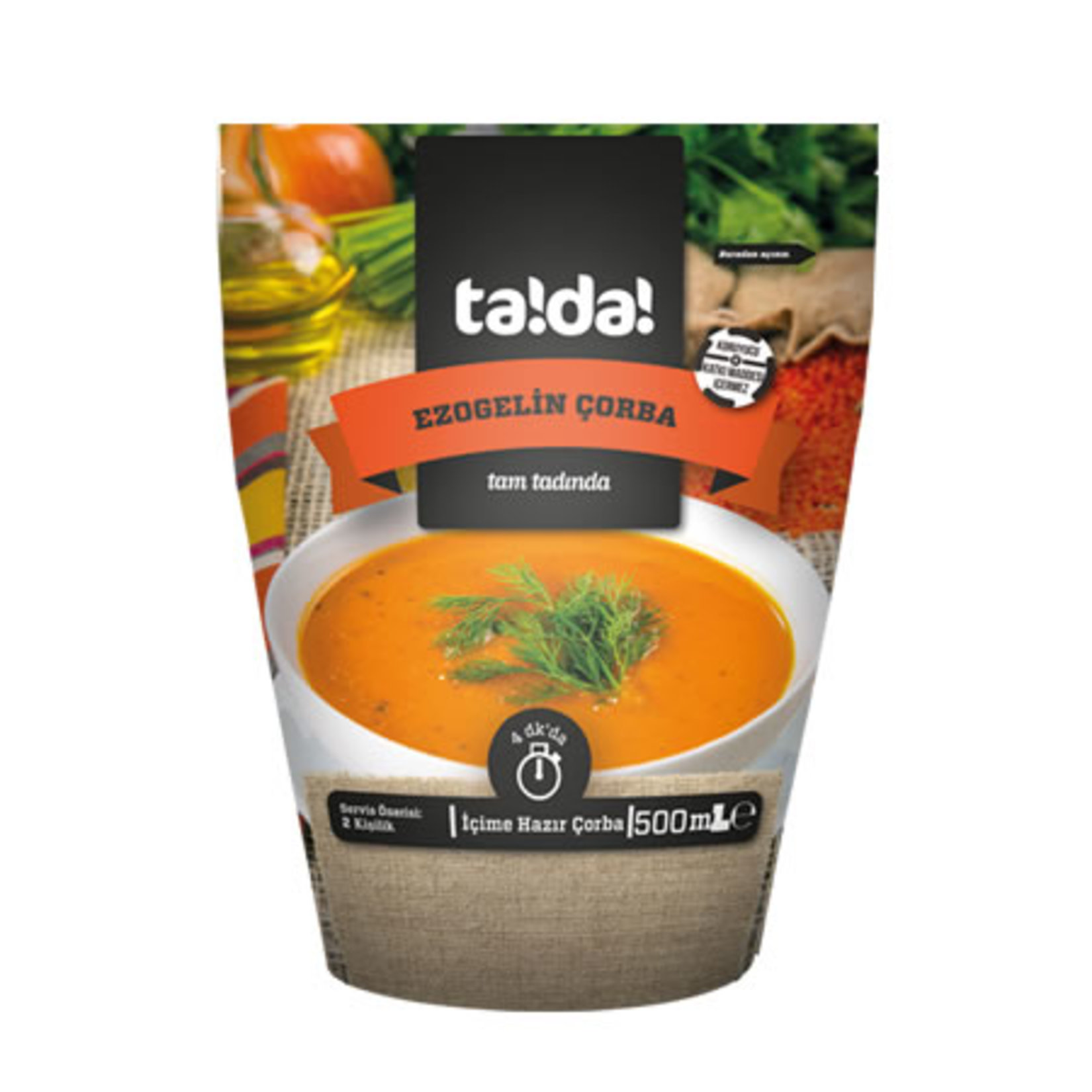 Tada Ezogelin Çorbası 500 Ml